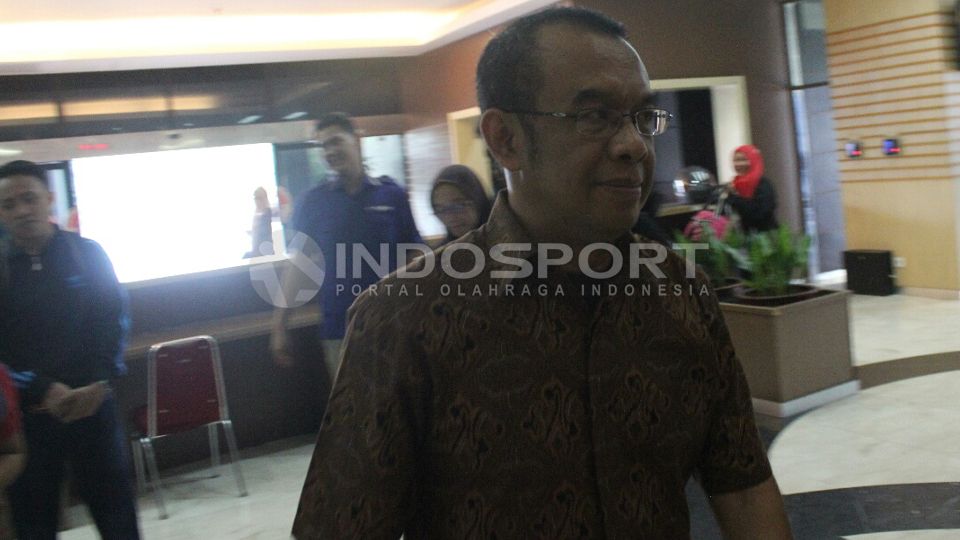 Gatot S Dewa Broto selaku selaku Deputi V bidang Harmonisasi dan Kemitraan Kemenpora. Copyright: &copy; Herry Ibrahim/INDOSPORT